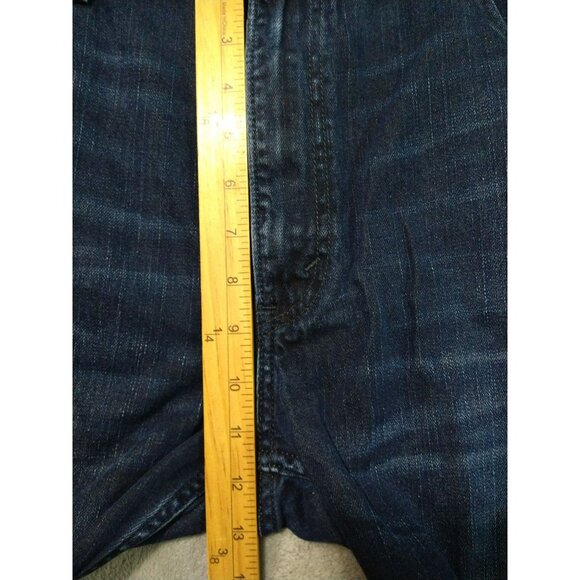 Levis 559 Jeans Men 40x30 Blue Denim Relaxed Fit Straight Leg Dark Wash Stretch - Picture 4 of 8